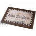 Personalized Bless This Home Doormat 17 x 27, Available in 5 Colors   